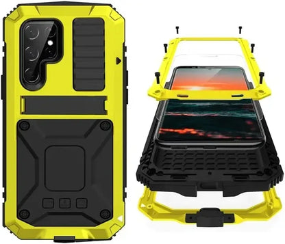 Heavy Duty Aluminum Metal Armor Phone Case For Samsung