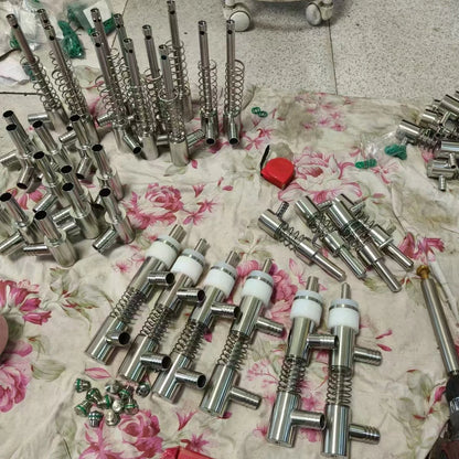 Stainless Steel Overflow Level Liquid Filling Valve Nozzle