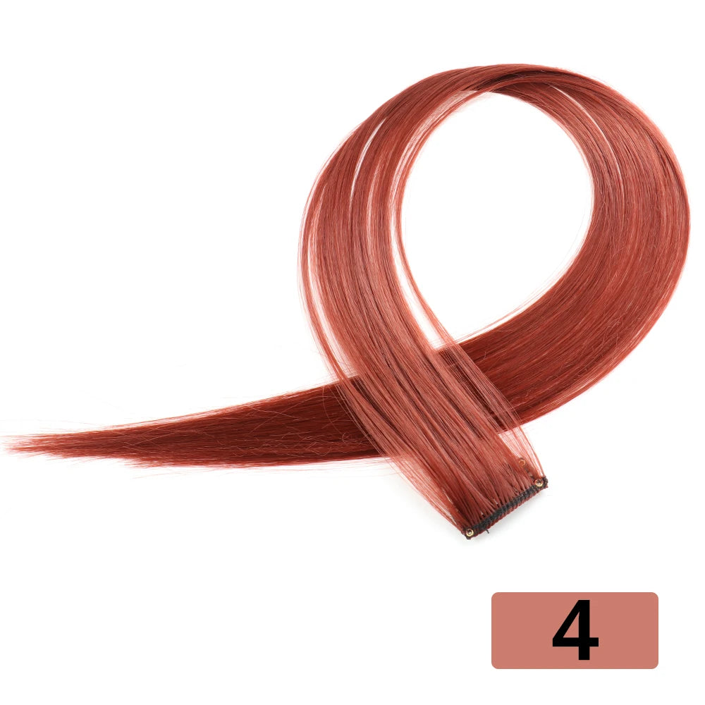 HAIRSTAR 22-Inch Synthetic Colored Clip-In Hair Extension