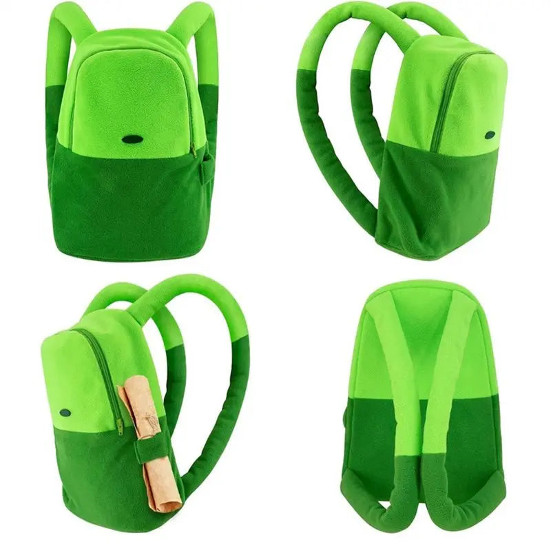 Anime Cartoon Cosplay Green Sports Backpack - Casual Daypack