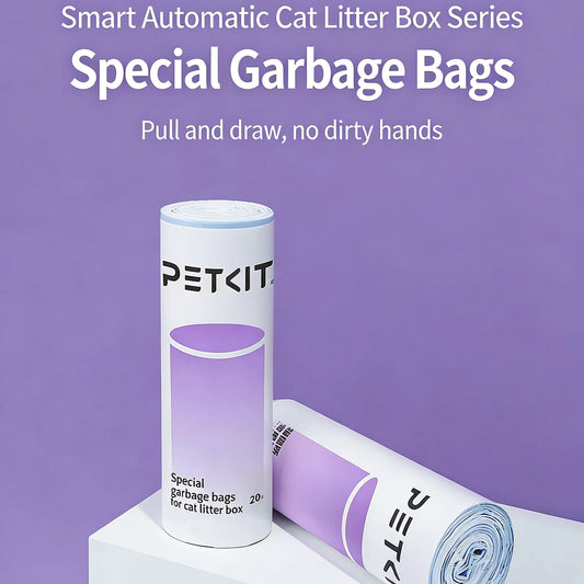 Original PETKIT Replacement Trash Bags for Pura X & Pura Max Automatic Self-Cleaning Cat Litter Box