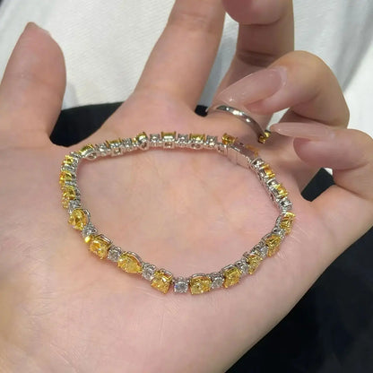 Fine Silver Charm Bracelet