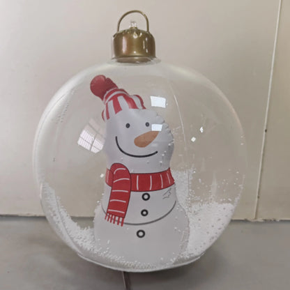 Giant Inflatable Christmas Ball – Outdoor Holiday Courtyard Decoration