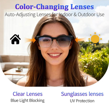 800W Pixel Camera Smart Glasses