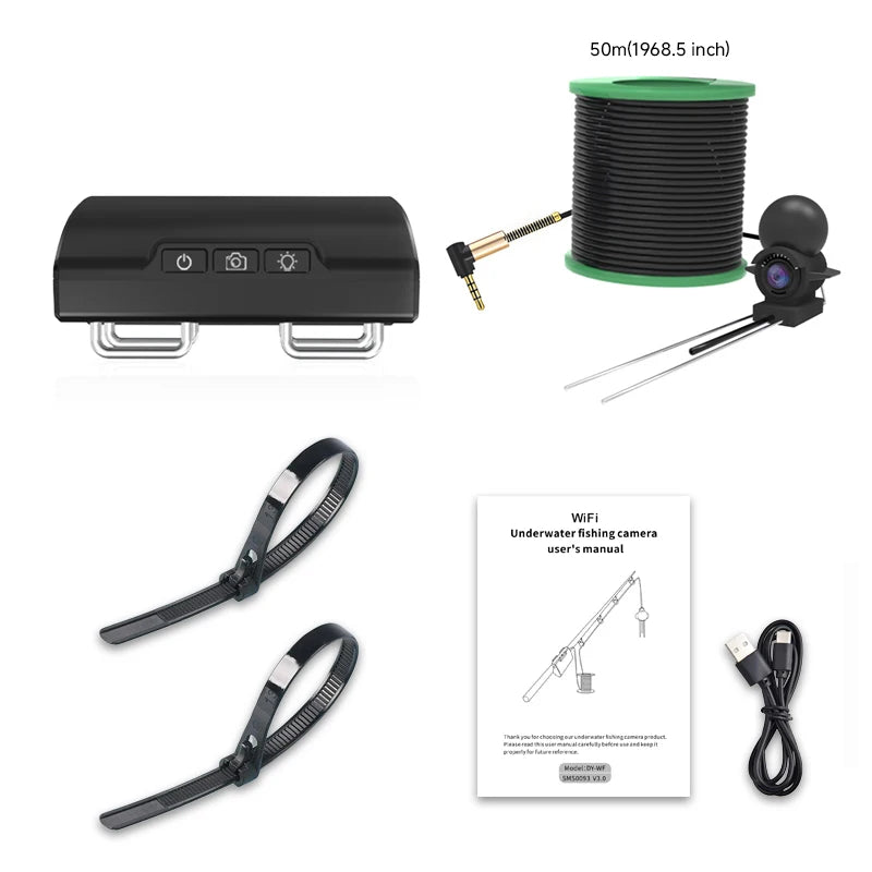 Dodosee Portable WiFi Underwater Fishing Camera & Fish Finder