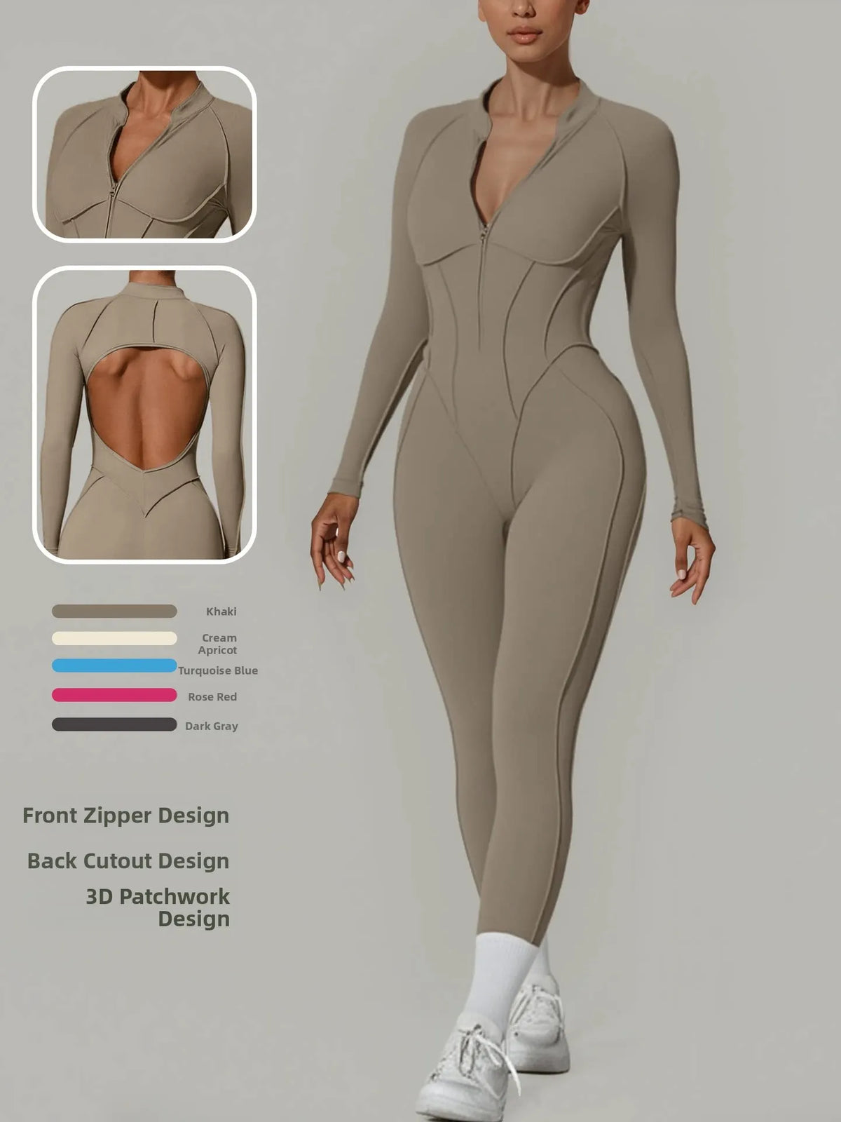 Women's Quick-Dry Hip-Lifting Workout Jumpsuit