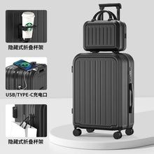Small Cup Holder Trolley Suitcase