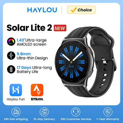 HAYLOU Solar Lite 2 AMOLED Smartwatch