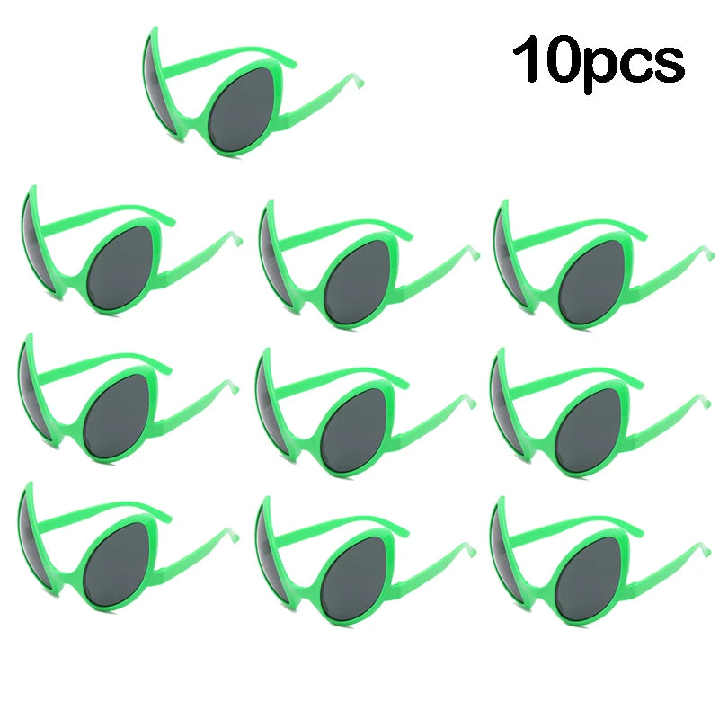 Funny Alien Sunglasses with Tinted Lenses