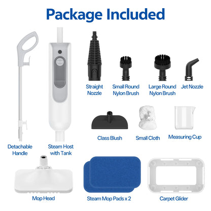 Vastorm Powerful 6-in-1 Handheld Scrubbing Steam Vacmop