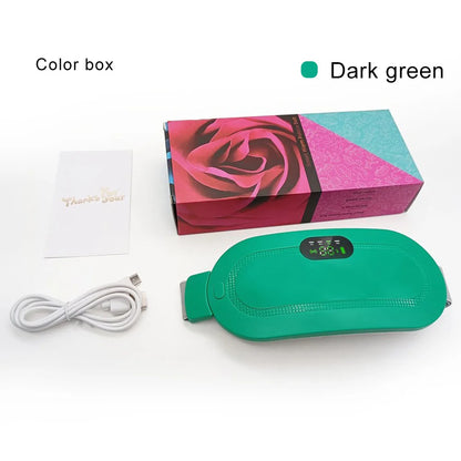 Smart Menstrual Heating Pad & Cordless Abdominal Massager Belt