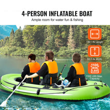 SucceBuy Inflatable 4-Person Raft