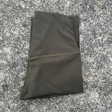 Solid Color High Waist Leggings with Pocket