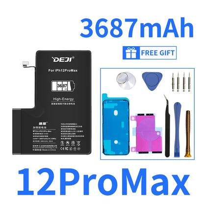 DEJI Replacement Battery & Repair Tool Kit for iPhone