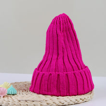 Solid Color Knitted Baby Beanie