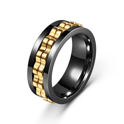 Anti Stress Stainless Steel Ring