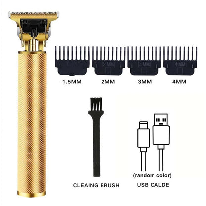 Professional 3-in-1 Hair Clipper & Trimmer Set – Cordless Grooming Kit with LCD Display