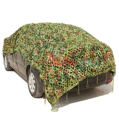 Multi-Purpose Military Camouflage Netting for Outdoor Shade & Decor