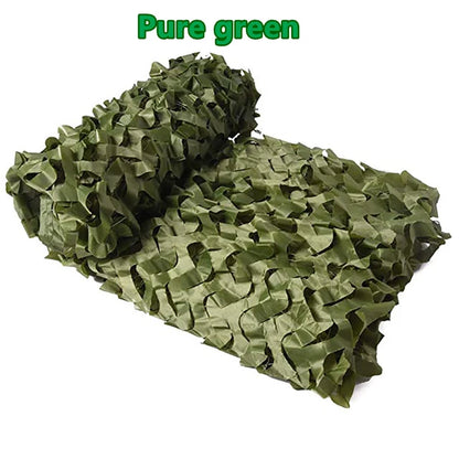 Multi-Purpose Military Camouflage Netting for Outdoor Shade & Decor