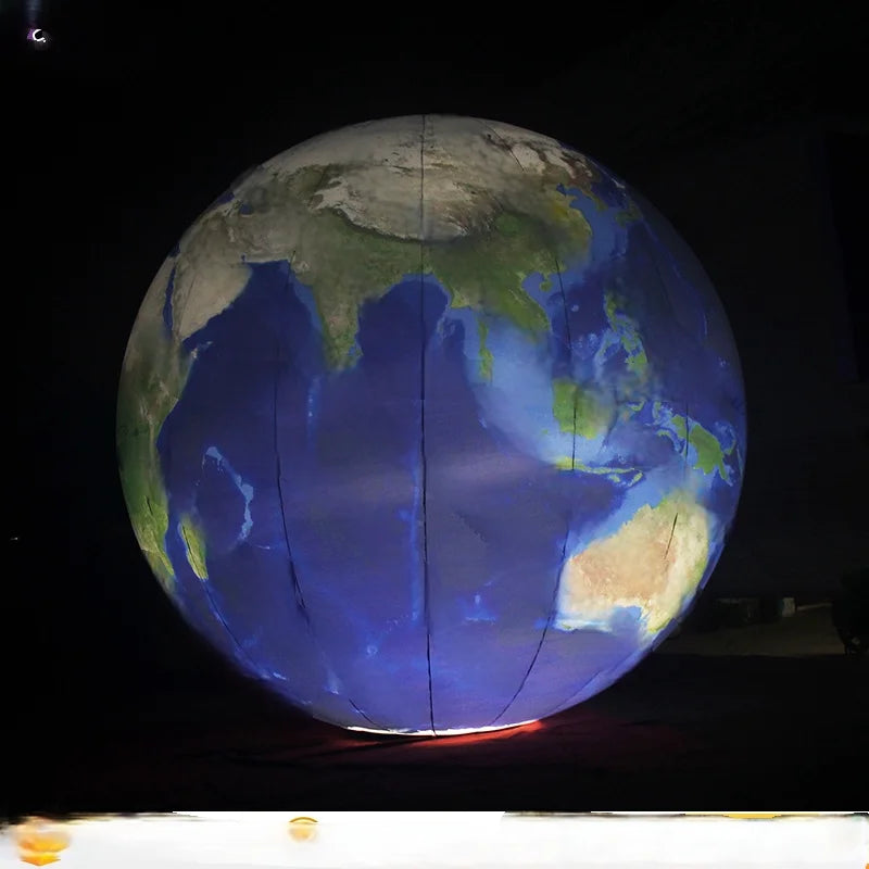 Giant Inflatable Planet Earth Globe - Hanging & Standing Advertising Sphere