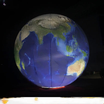 Giant Inflatable Planet Earth Globe - Hanging & Standing Advertising Sphere