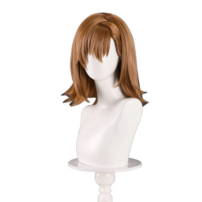 Misaka Mikoto Cosplay Costume – Anime Certain Scientific Railgun Winter Sweater & Uniform Dress Set