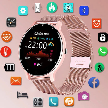 LIGE Waterproof Bluetooth Call Smartwatch for Men & Women