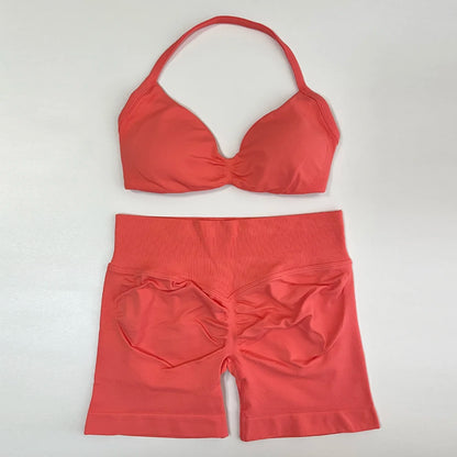 2Pces Seamless Sportswear Set