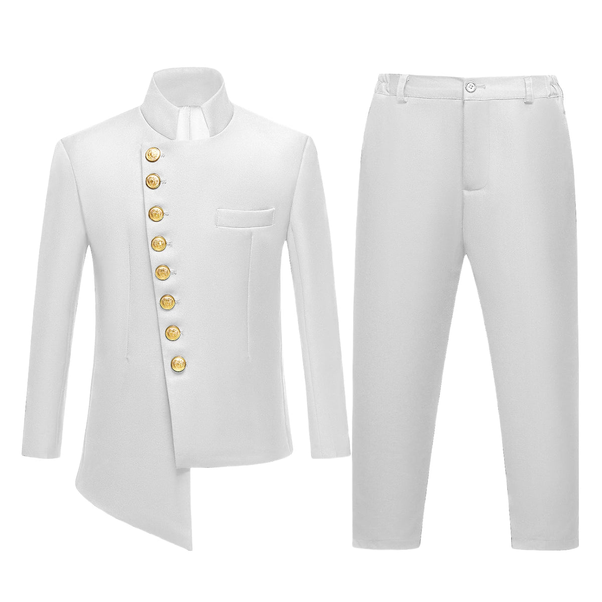 DMDRS Boys' 2-Piece Formal Suit Set – Blazer & Pants Outfit