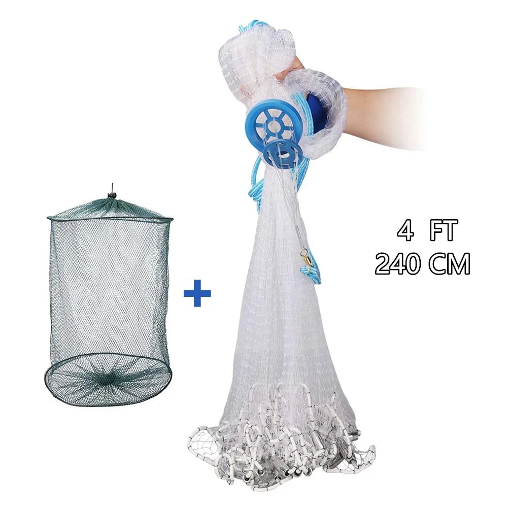 Bait Fish Cast Net