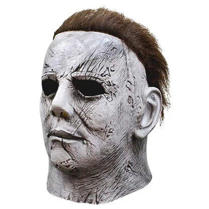 Realistic Michael Myers Horror Mask - Premium Halloween Cosplay Prop