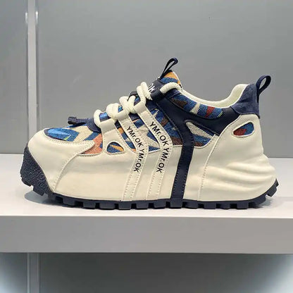 Men's Chunky Platform Casual Sneakers