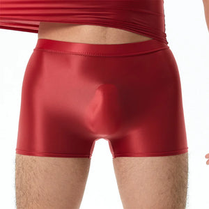 Shiny Glossy Transparent Ultra-thin Boxer Briefs