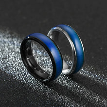 6MM Color Changing Stainless Steel Mood Ring