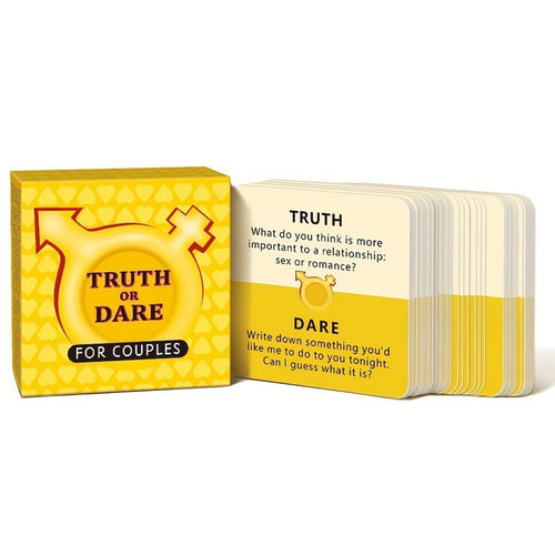 Truth Or Dare for Couples Lovers Board Game