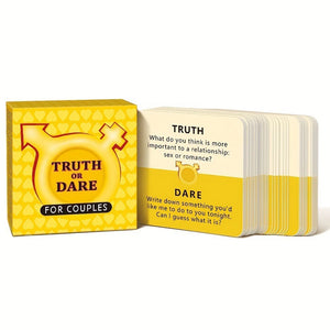 Truth Or Dare for Couples Lovers Board Game
