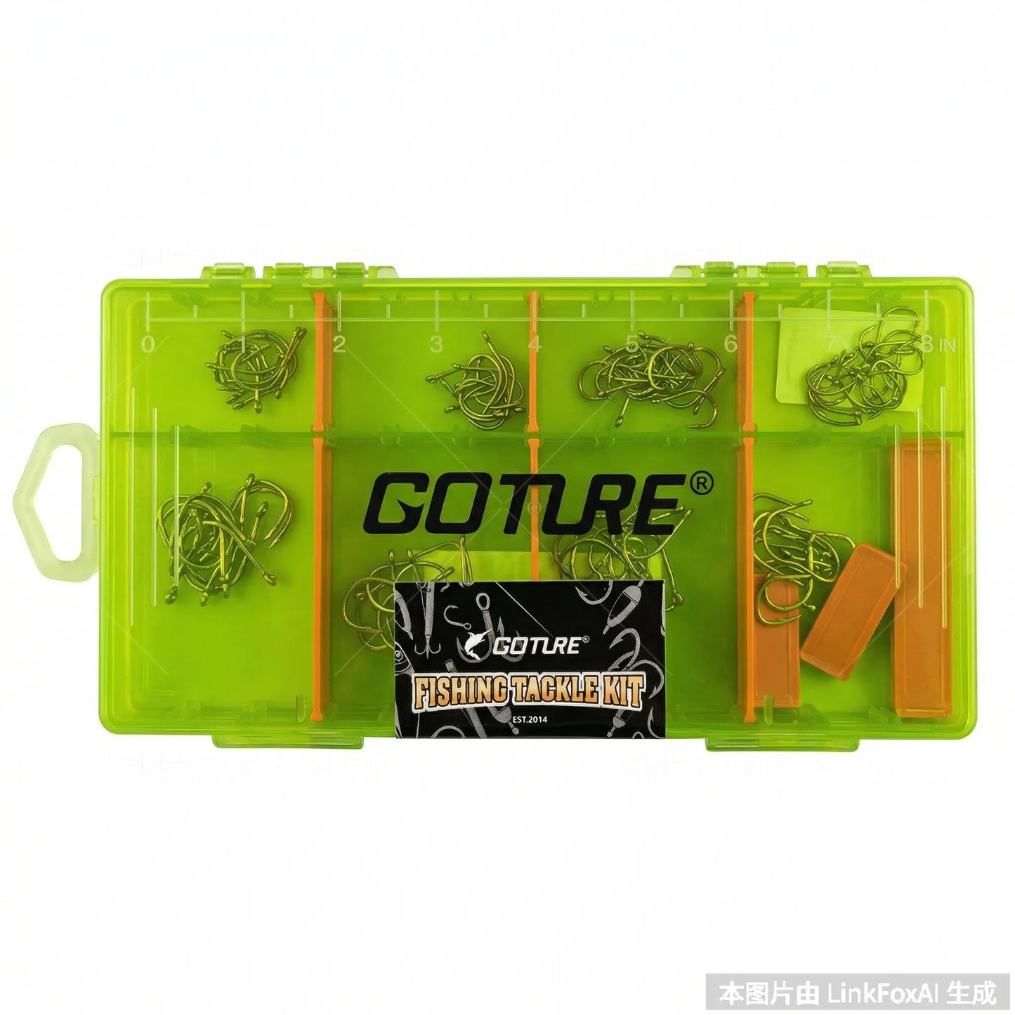 Goture 100-200pcs Circle Hooks