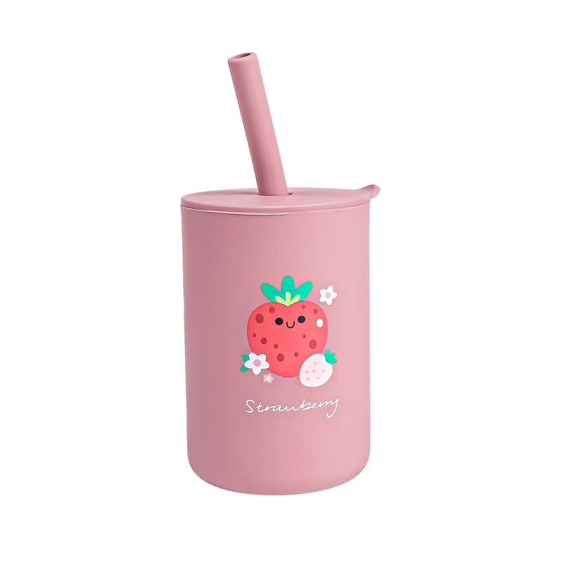 Silicone Sippy Cup with Lid