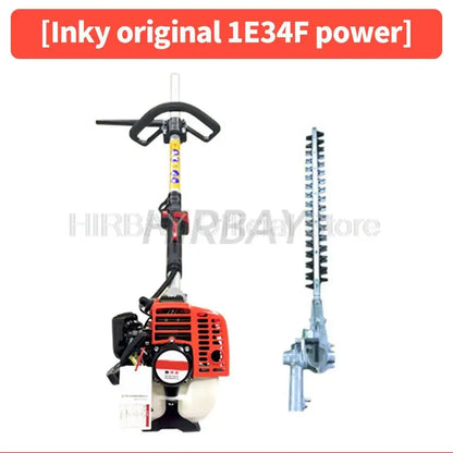 Multi-Function Brush Cutter Machine Garden Trimmer With Chainsaw And Pole Saw Attachment