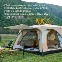 Double Layer Oversize Family Tent-2 Rooms