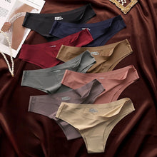 6Pcs Seamless Low Waist Ultra-thin Briefs