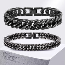 Vnox Bold Heavy Stainless Steel Cuban Bracelet