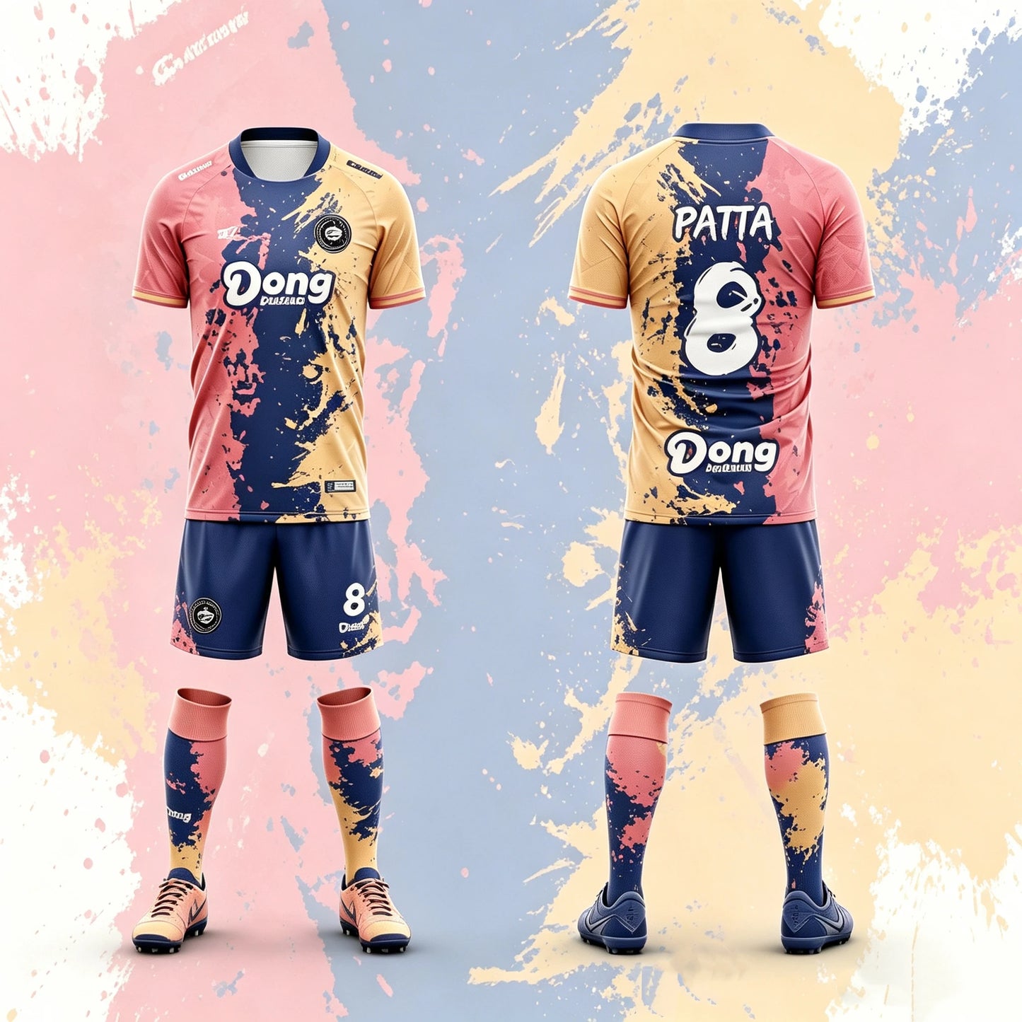 Customized Team Sublimated Soccer Jersey Set