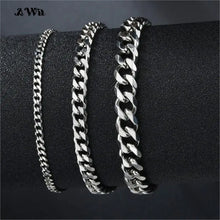 Stainless Steel Curb Chain Bracelet