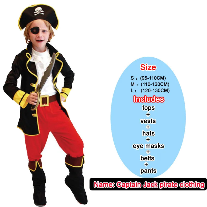 Halloween Children's Pirate Costumes