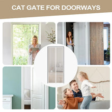 Zippered Pet Door Screen Door 80x200cm