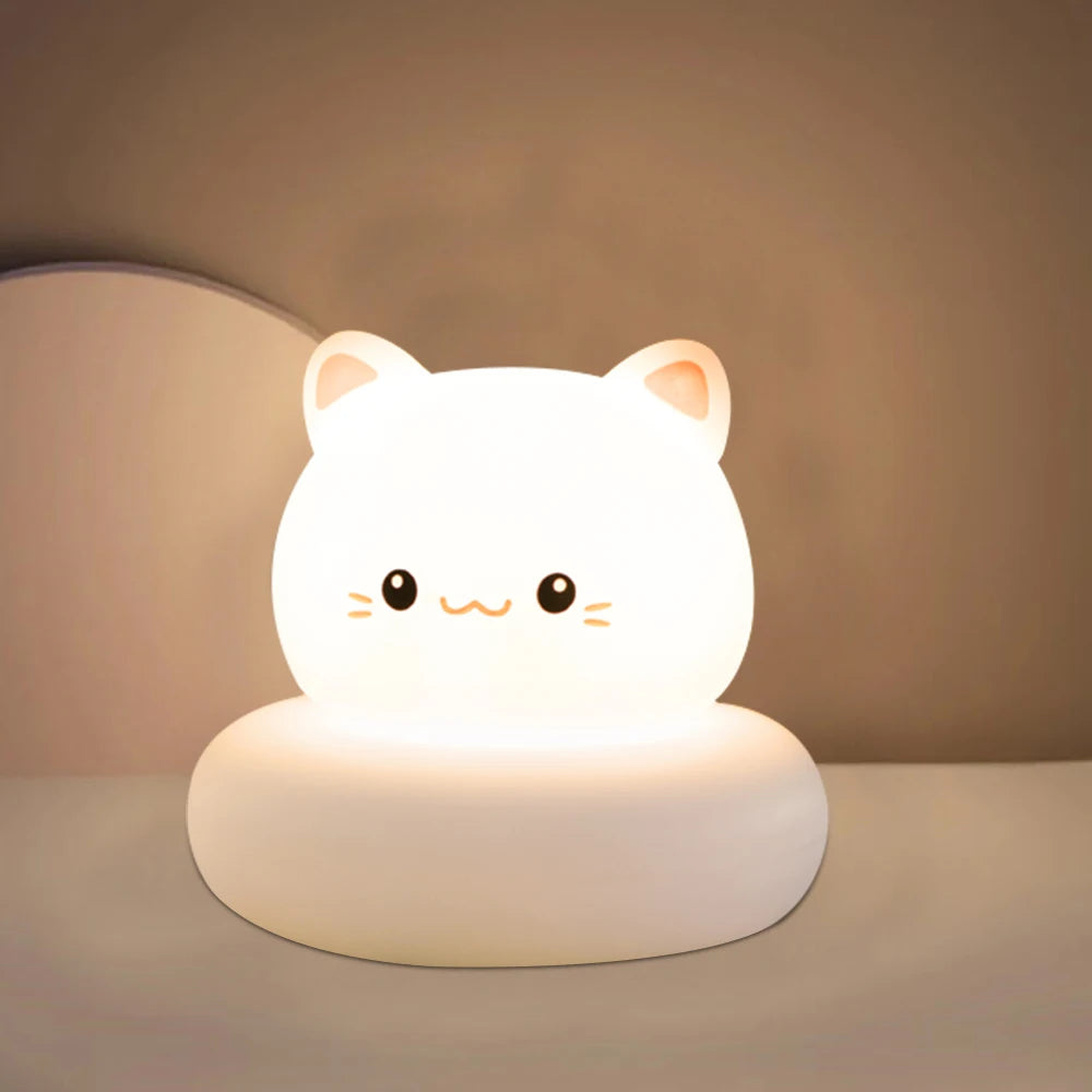 Lovely LED Night Light for Kids 3 Level Dimmable