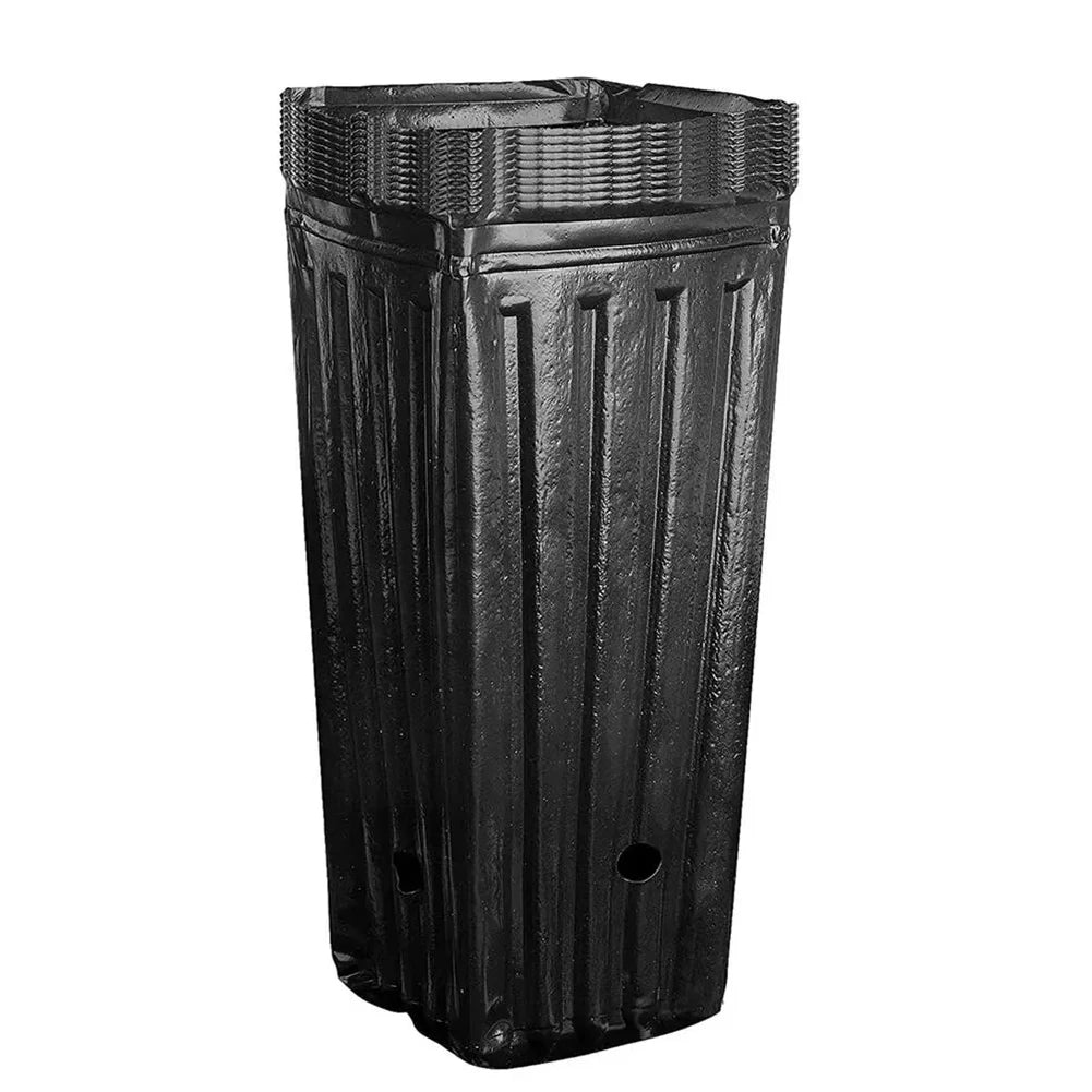 Plastic Deep Nursery Tree Pots (7-8 Inch Garden Containers)