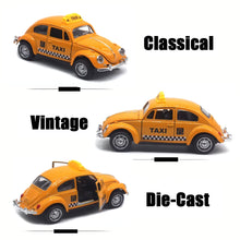 1:32 Vintage Die-Cast Volkswagen Beetle Race Car