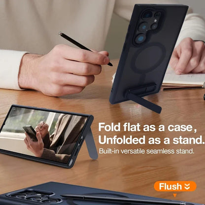 UYUXIO Magnetic Mobile Phone Case with Kickstand for Samsung Galaxy